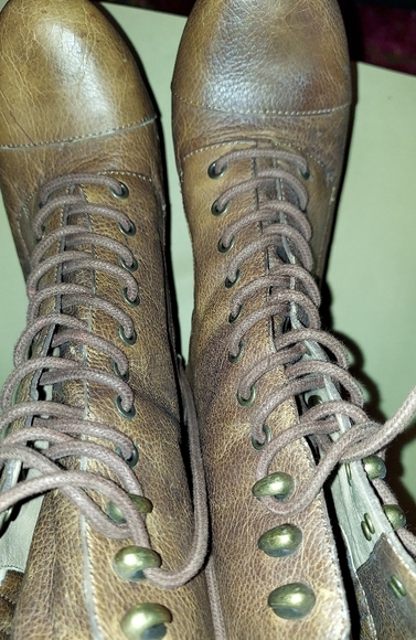 Jessica Simpson Taupe Ankle Booties Stilletto Heel - Picture 2 of 6